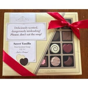 Castelbel Sweet Vanilla Soap Gift Set | Luxury Triple-Milled Soaps | Portugal